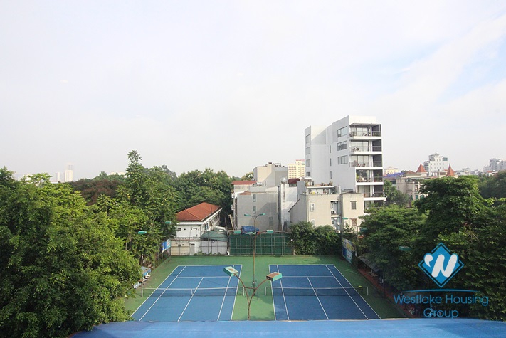 Beautiful large-sized house for rent on Dang Thai Mai, Tay Ho, Hanoi